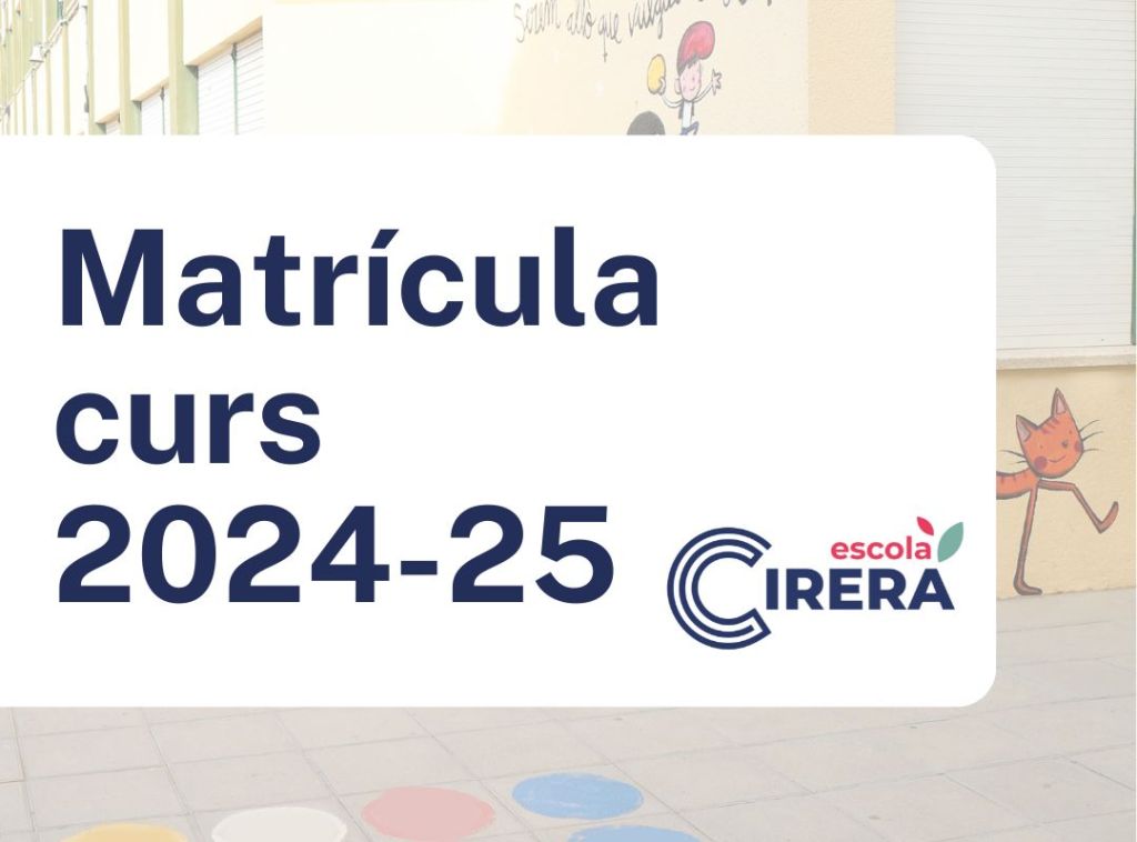 Matrícula per al curs&nbsp;2024-25